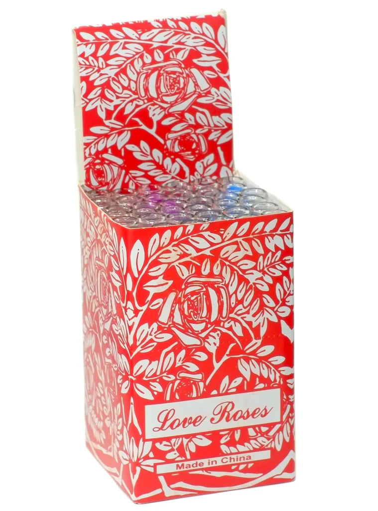 Love Rose Thick Glass Tube - Box of 25