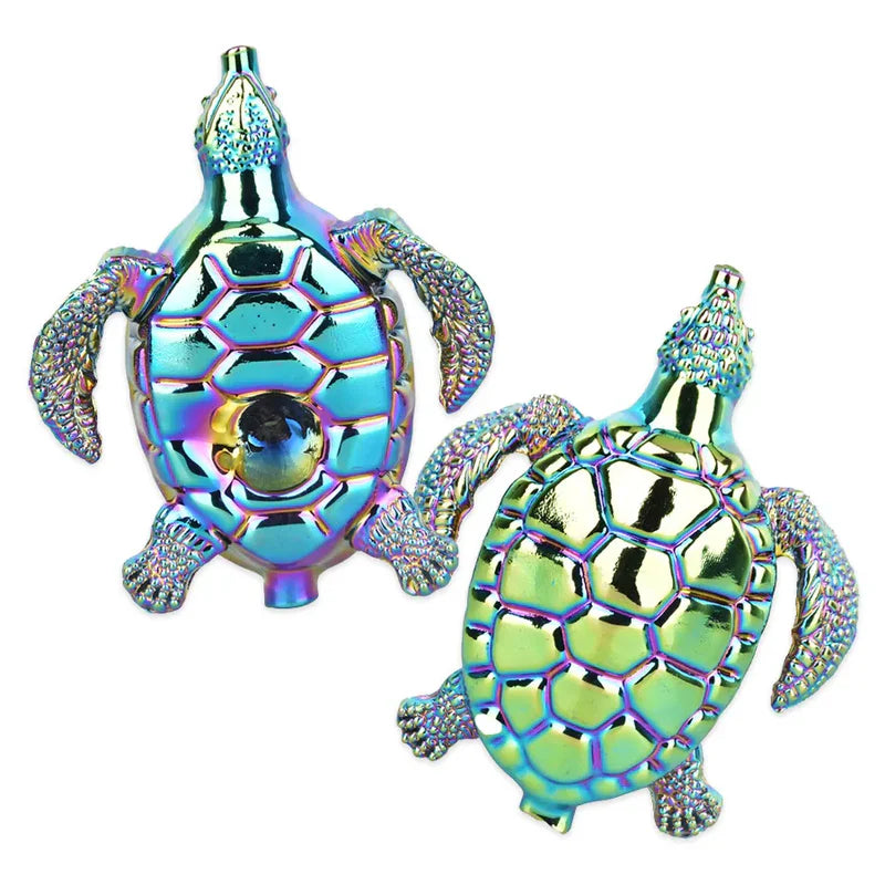 Turtle Glass Hand Pipes - Jar of 15 (MSRP $14.99 Each)