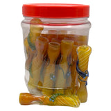 3" Animal One Hitter Heavy Duty Glass - Jar of 25