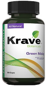 Krave Kratom 75ct Capsules (MSRP $24.99)