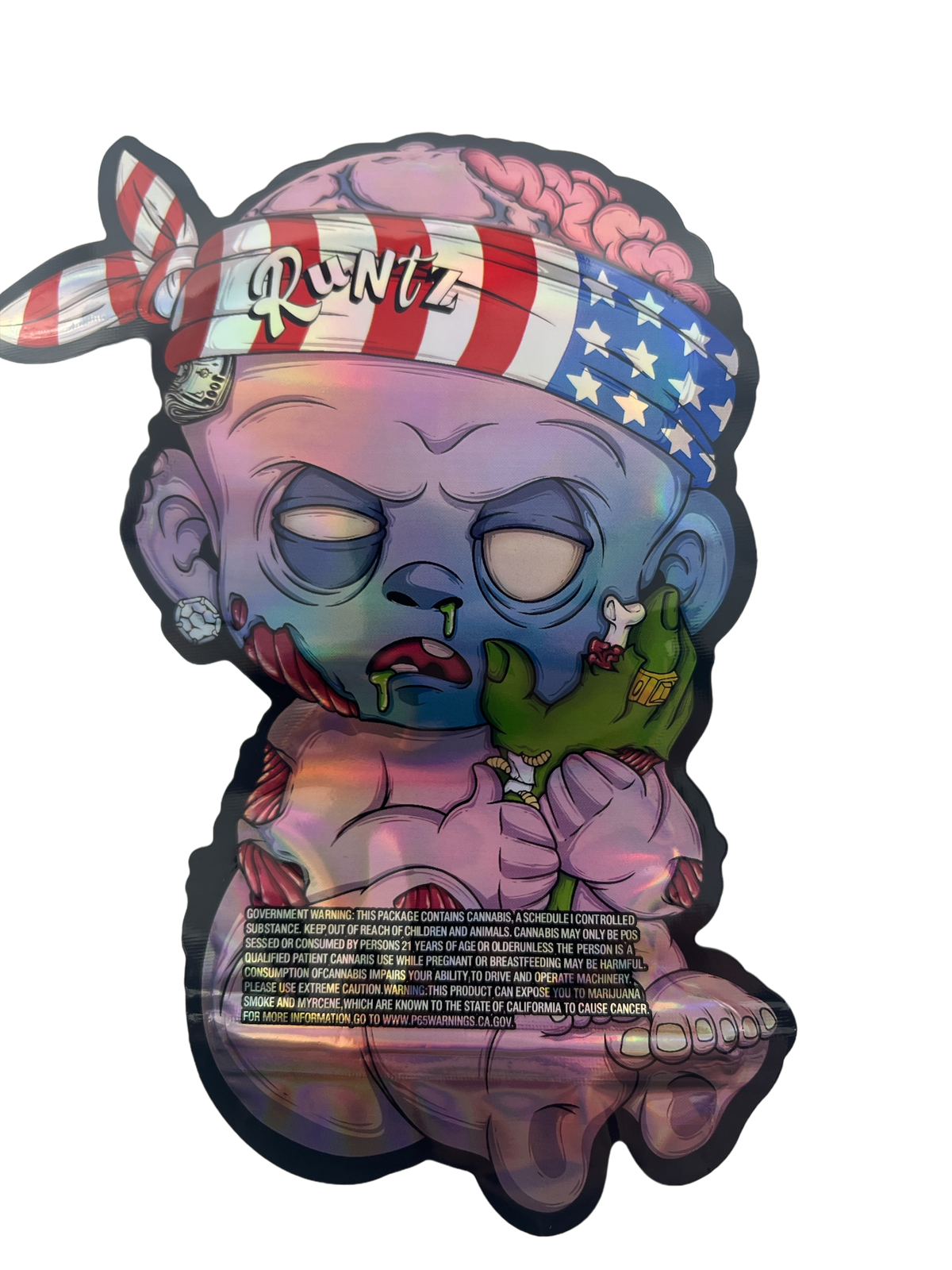 3.5g Stash Bags U.S.A. Zombie 100 Count Bundle ($24.99 MSRP)