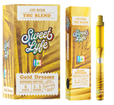 Sweet Lyfe 3.5g Live Resin THC Blend Disposable - Display of 6 (MSRP $49.99 Each)
