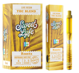 Sweet Lyfe 3.5g Live Resin THC Blend Disposable - Display of 6 (MSRP $49.99 Each)