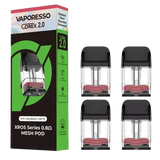 Vaporesso XROS Series 3mL Top Fill Replacement Pods - Pack of 4 (MSRP $19.99)