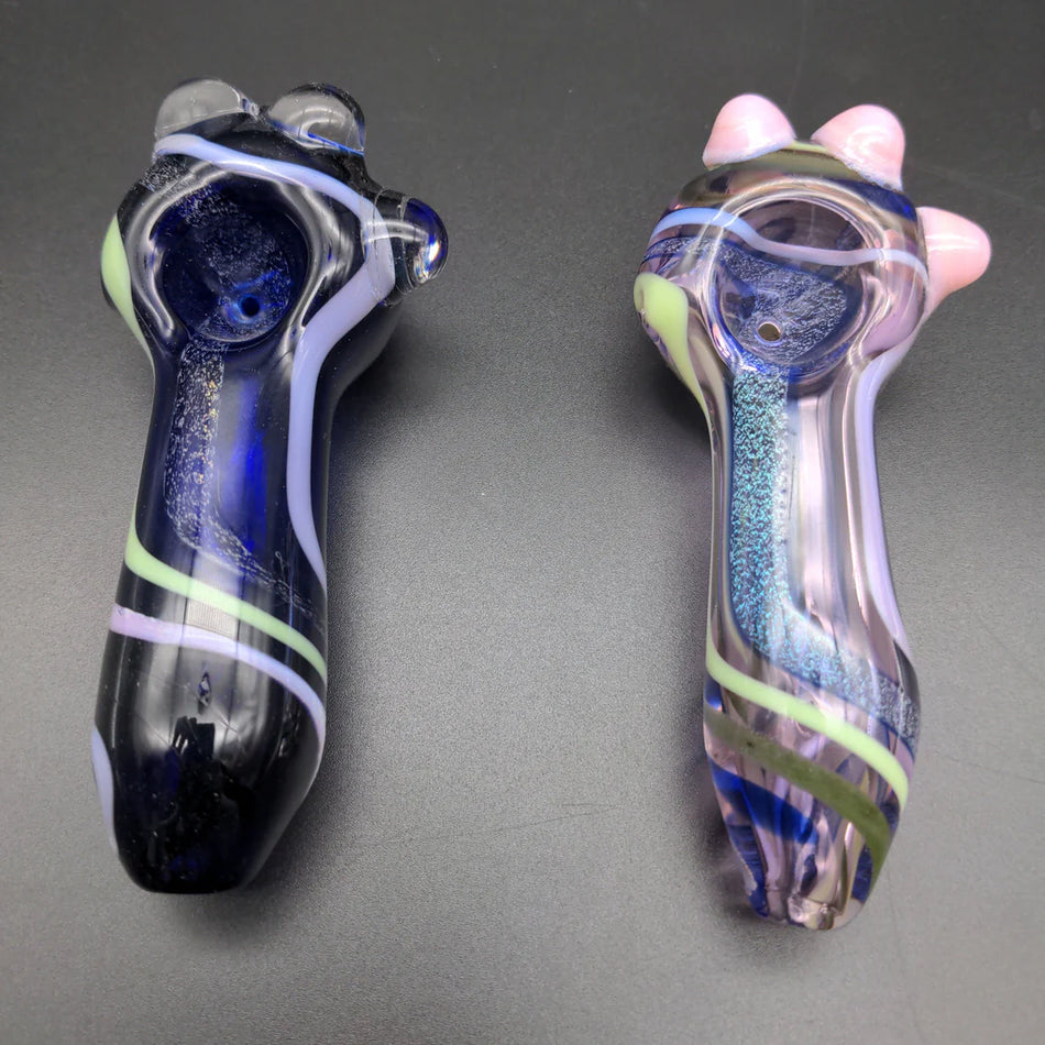 4" IDGAF Mix Dicro Hand Pipes - Jar of 30 (MSRP $14.99 Each)