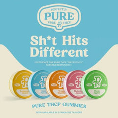 Pushin' P's Perfectly Pure THC-P The Six Pack 100mg Gummies 10pk - 6ct Display