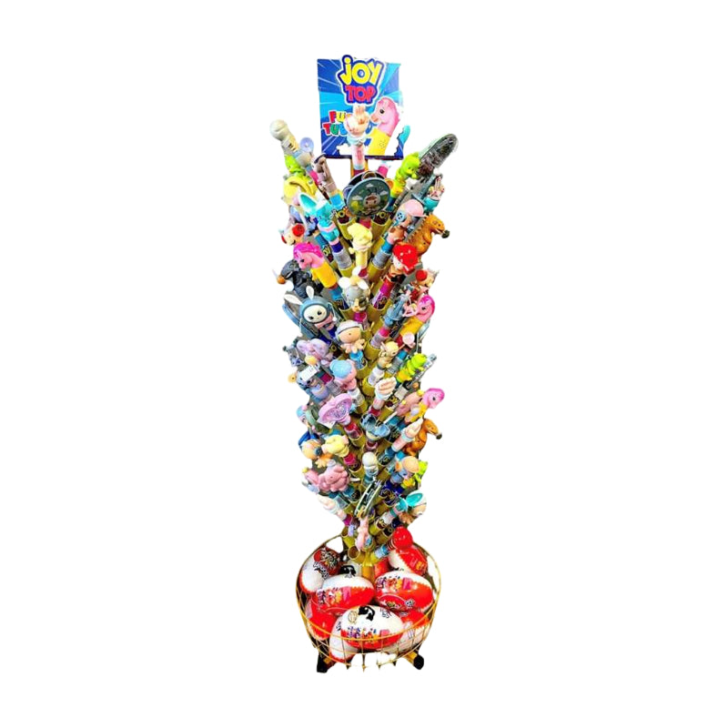 Joy Top Candy Toy - 135 Piece Display