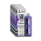 Mazaya Cloud Aura 50K Puffs Disposable Hookah Vape - Display of 5 (MSRP $19.99)