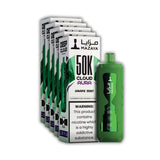 Mazaya Cloud Aura 50K Puffs Disposable Hookah Vape - Display of 5 (MSRP $19.99)