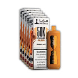 Mazaya Cloud Aura 50K Puffs Disposable Hookah Vape - Display of 5 (MSRP $19.99)