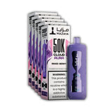 Mazaya Cloud Aura 50K Puffs Disposable Hookah Vape - Display of 5 (MSRP $19.99)