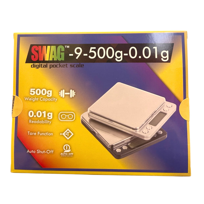SWAG Digital Pocket Scale - 9 - 500g x 0.01g (MSRP $17.99)
