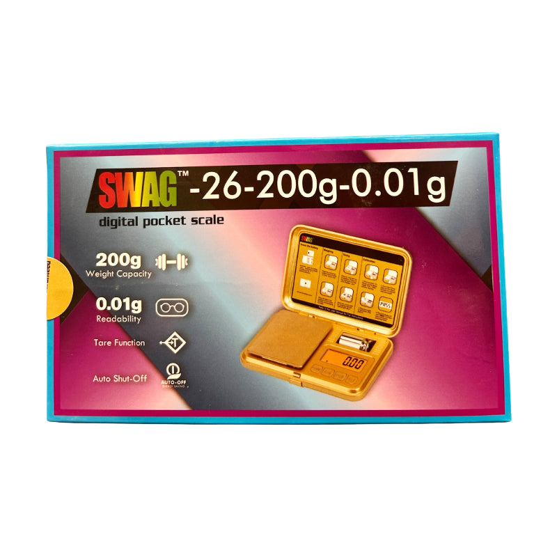 SWAG Digital Pocket Scale - 26 - 200g x 0.01g (MSRP $23.99)