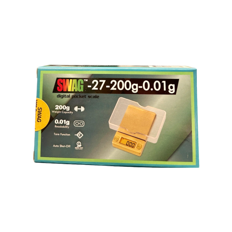 SWAG Digital Pocket Scale - 27 - 200g x 0.01g (MSRP $11.99)