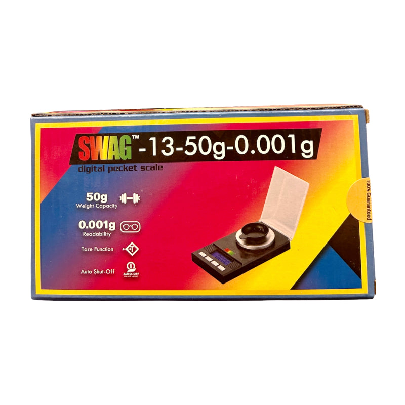 SWAG Digital Pocket Scale - 13 - 50g x 0.001g (MSRP $29.99)