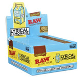 RAW x Lyrical Lemonade Rolling Papers King Size Wide - Display of 50