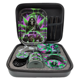 Bong Grim Reaper Design Smoking Kit - 7 Piece