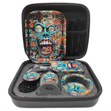 Bong Art Doodle Design Smoking Kit - 7 Piece