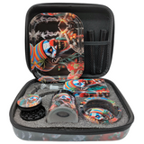 Bong Crazy Clown Design Smoking Kit - 7 Piece