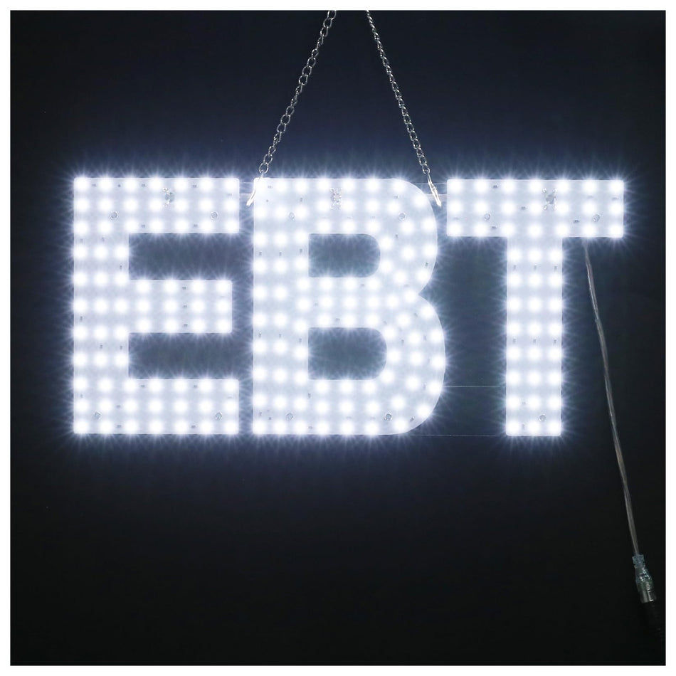 EBT LED Neon Sign (15" x 7")