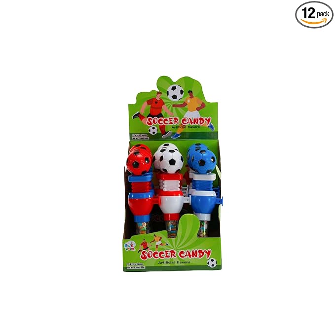Kids Boom Soccer Candy - Display of 12 (MSRP $5.99 Each)