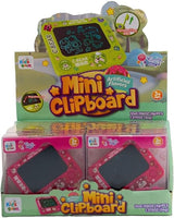 Kids Boom Mini Clipboard Candy Toy - Display of 12 (MSRP $6.99 Each)