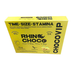 Rhino Choco 5x Stronger Male Enhancement - Display of 12pcs