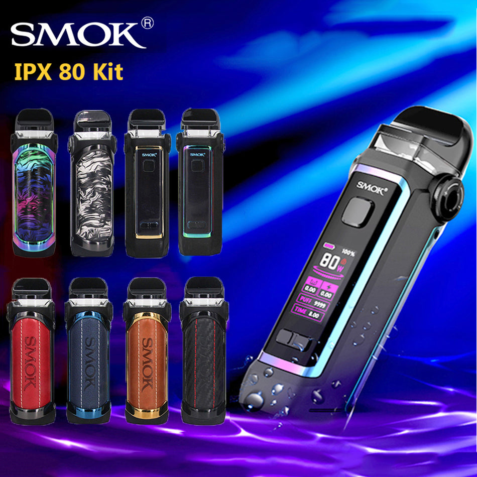 SMOK IPX 80 3000mAh Pod System Starter Kit (MSRP $49.99)