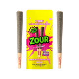 Zour Stash 1.5g THCA Diamond Prerolls (Pre Priced $7.99)- 2 Pack / Display of 10