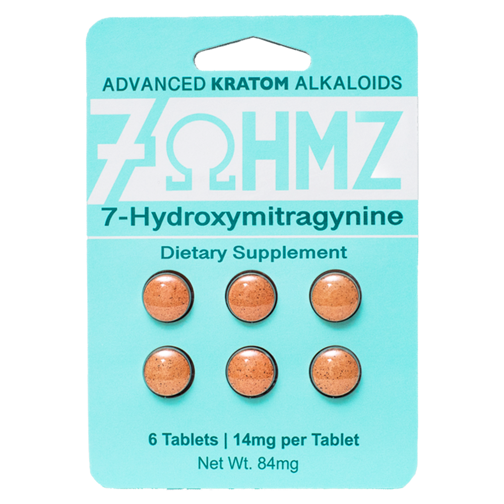 7OHMZ 7-Hydroxy Advanced Kratom Alkaloids - Display of 20 (MSRP $19.99 - $39.99 Each)