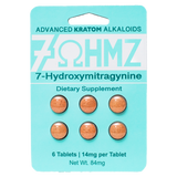 7OHMZ 7-Hydroxy Advanced Kratom Alkaloids 14mg Tablets - Display of 20 (MSRP $19.99 - $39.99 Each)