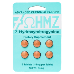 7OHMZ 7-Hydroxy Advanced Kratom Alkaloids - Display of 20 (MSRP $19.99 - $39.99 Each)