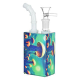 Assorted Glass Juice Box Design - Jar of 4