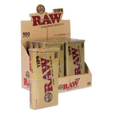 RAW Classic Prerolled Filter Tips - 100 Piece Tin / Display of 6
