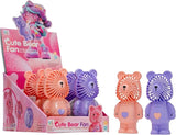 Kids Boom Cute Bear Fan Candy - Display of 8 (MSRP $6.99 Each)