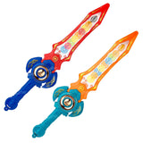 Kids Boom Spinning Top Sword With Light Candy - Display of 12 (MSRP $9.99 Each