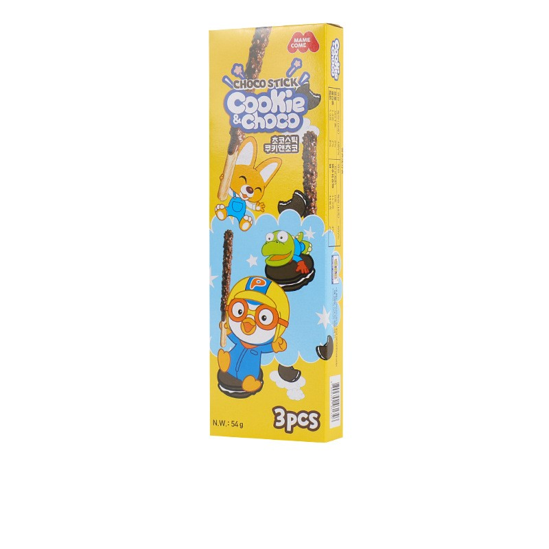 Bobole Chocolate Bar Biscuits 54g - Exotic Snacks (Korea)