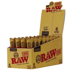 RAW Classic Cones 1 1/4 - Display of 32