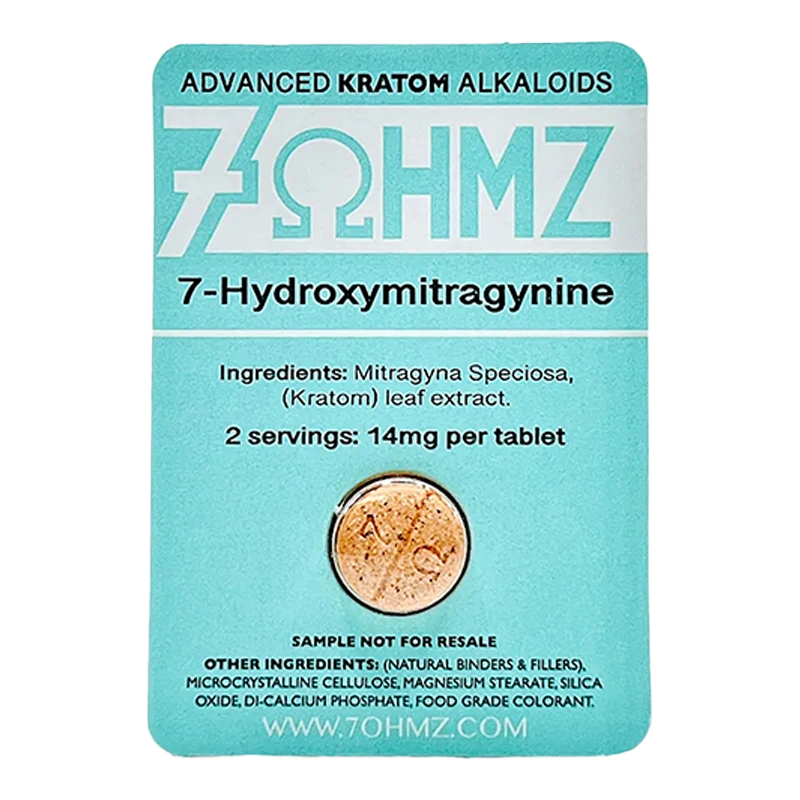 7OHMZ 7-Hydroxy Advanced Kratom Alkaloids - Display of 20 (MSRP $19.99 - $39.99 Each)