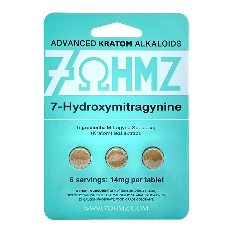 7OHMZ 7-Hydroxy Advanced Kratom Alkaloids - Display of 20 (MSRP $19.99 - $39.99 Each)