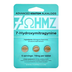 7OHMZ 7-Hydroxy Advanced Kratom Alkaloids - Display of 20 (MSRP $19.99 - $39.99 Each)