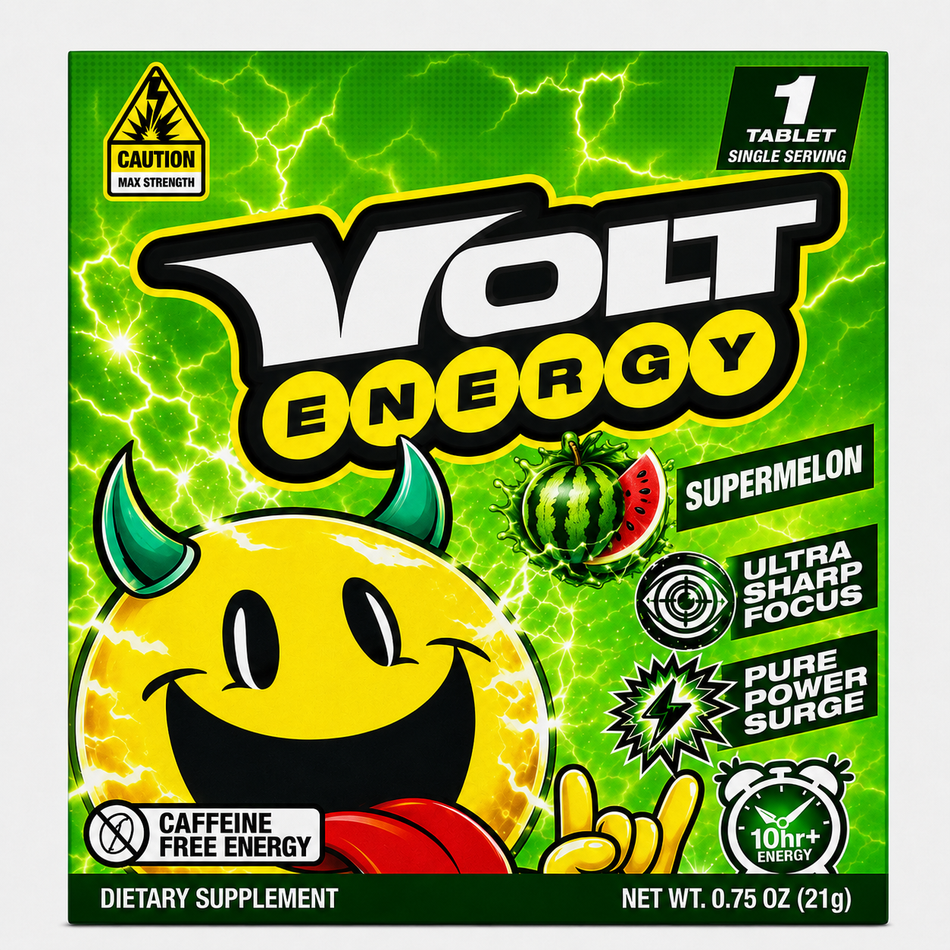 Volt Energy Chewable Tablets - Single Pack / Display of 30