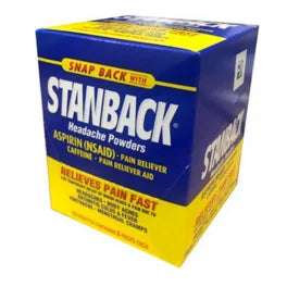 Stanback Pain Reliver 36 Packets 2 Packs Each