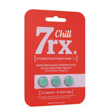 7rx Chill 7-Hydroxy Chewable Tablets 12mg - 3 Count Pack / Display of 20 Packs