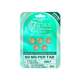 7Stax 7-Hydroxy Kratom Tablets 80mg - 5 Count / Display of 10 Packs