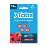 7Tabz 7-Hydroxymitragynine Pure Extract 15mg Tablets - 4 Pack/Display of 10 (MSRP $29.99 Each)