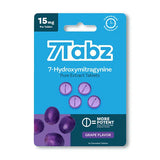 7Tabz 7-Hydroxymitragynine Pure Extract 15mg Tablets - 4 Pack/Display of 10 (MSRP $29.99 Each)