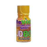 Revive JD80 Platinum Kratom Shot 10mL - Display of 12 (MSRP $19.99 Each)