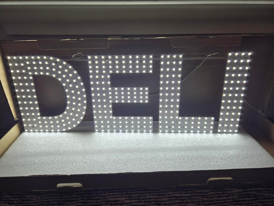 Deli LED Neon Sign (28" x 10")