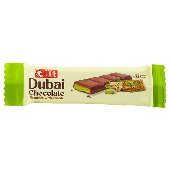 ODDIE Dubai Chocolate 27g - Display of 24 (MSRP $4.99 Each)